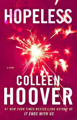 Hopeless by Colleen Hoover paperback book cover