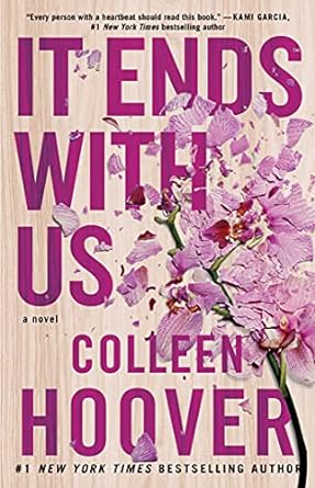 It Ends With Us by Colleen Hoover paperback book cover