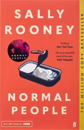 Normal People by Sally Rooney paperback book cover