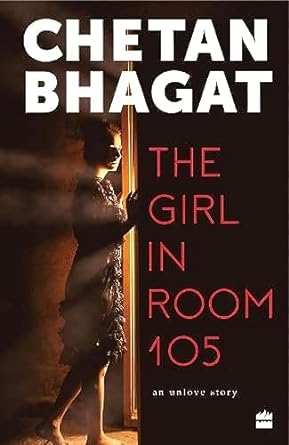 The Girl in Room 105 by Chetan Bhagat paperback book cover