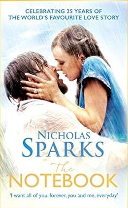 The Notebook by Nicholas Sparks paperback book cover
