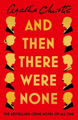 And Then There Were None by Agatha Christie paperback book cover
