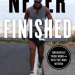 Never Finished by David Goggins paperback book cover