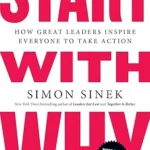 Start with Why by Simon Sinek paperback book cover