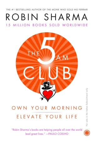 The 5 AM Club by Robin Sharma paperback book cover