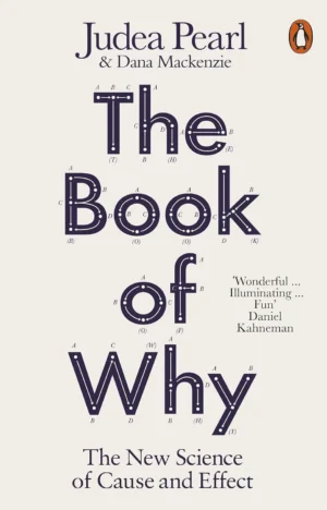 The Book of Why by Judea Pearl paperback book cover