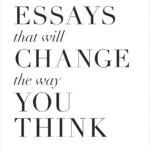 101 Essays That Will Change the Way You Think by Brianna Wiest paperback book cover