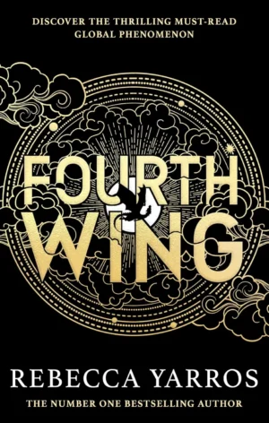 Fourth Wing by Rebecca Yarros paperback book cover