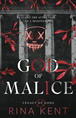 God of Malice by Rina Kent paperback book cover
