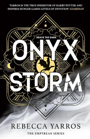 Onyx Storm by Rebecca Yarros paperback book cover