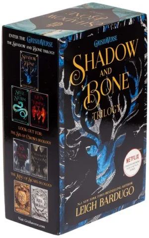 Shadow and Bone box set by Leigh Bardugo paperback book cover